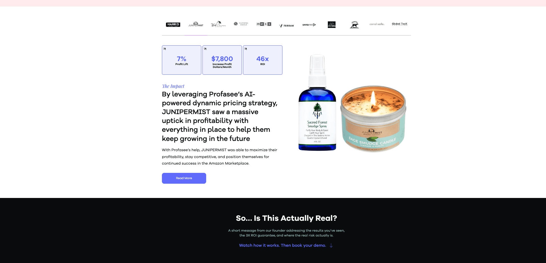 Junipermist case study screenshot